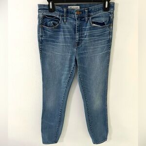 Madewell 10” High Riser Skinny Skinny Jeans, Size: 29